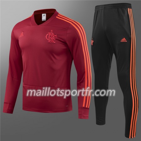 Flamengo Ensemble Sweat d'entrainement Rouge 2018/19